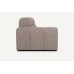 Cloudy Module Wide End Seat