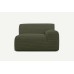 Quintin Wide Module End Seat