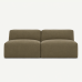 Moved XL Armless 2 Seater Sofa