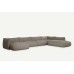 Cosy XL U Shaped Chaise Sofa