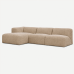 Moved XL Open Side 3 Seater Corner Sofa