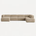 Moved XL U Shaped Sofa with Side Chaise