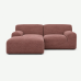 Quintin Slim 2 Seater Corner Sofa