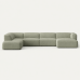 Moved XL U Shaped Sofa with Side Chaise
