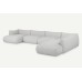 Cosy XL U Shaped Chaise Sofa