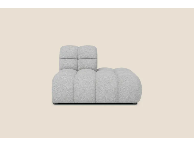 Cloudy Module Chaise Side End Seat