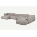 Cosy XL U Shaped Chaise Sofa