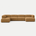 Moved XL U Shaped Sofa with Side Chaise