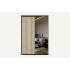 Deko Sliding Wardrobe with Mirror 160 cm