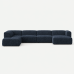 Moved XL U Shaped Sofa with Side Chaise