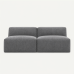 Moved XL Armless 2 Seater Sofa