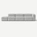 Moved XL 3 Seater Side Chaise Sofa