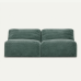 Moved XL Armless 2 Seater Sofa