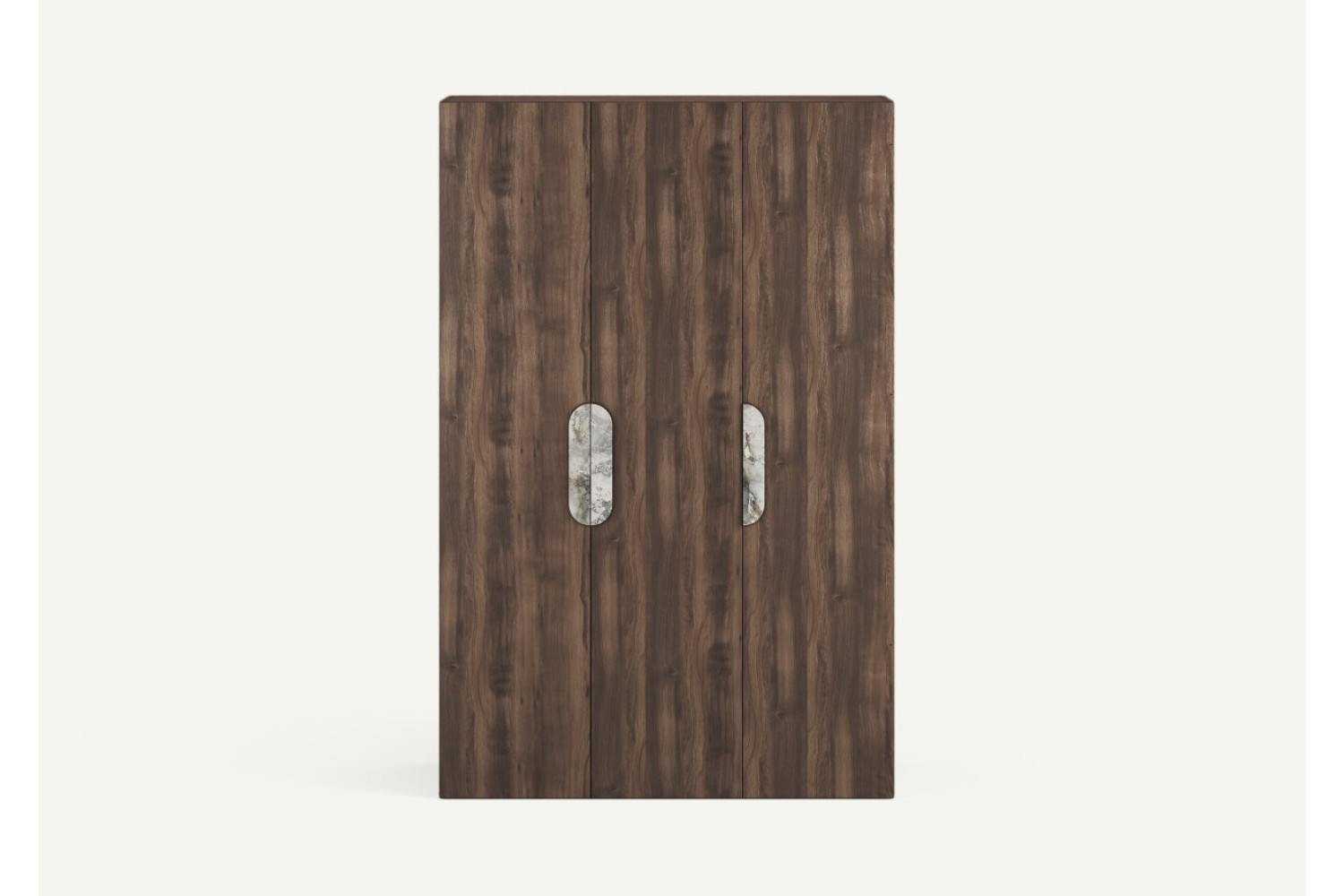 Mila Wardrobe Trio Baroque Oak