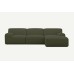 Quintin Slim 3 Seater Corner Sofa