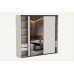 Deko Sliding Wardrobe with Mirror 250 cm