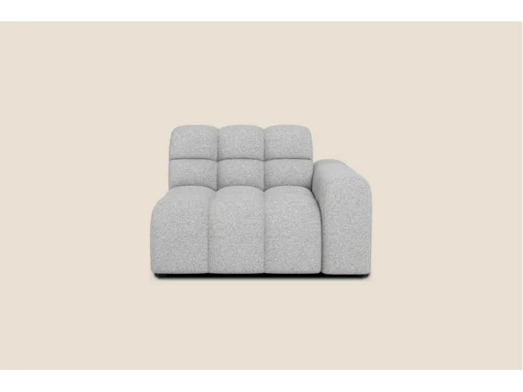 Cloudy Module Wide End Seat
