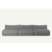 Cosy XL Armless 3 Seater Sofa