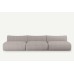 Cosy XL Armless 3 Seater Sofa