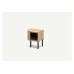 Mila Bedside Table Left Sandy Oak