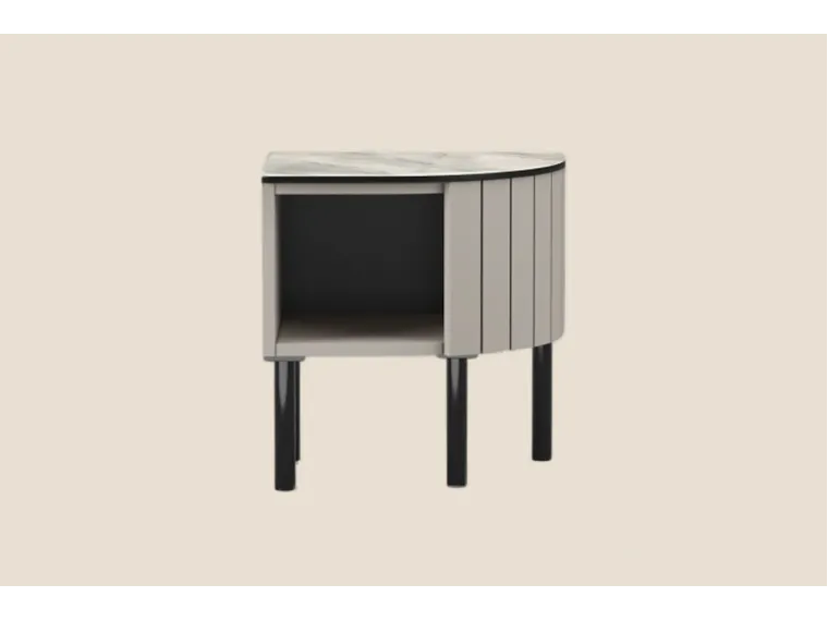Mila Bedside Table Right Cashmere