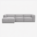 Moved 3 Seater Corner Sofa
