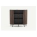 Mila Tall Sideboard Two Doors Baroque Oak