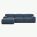 Quintin Slim 3 Seater Corner Sofa