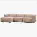 Moved 3 Seater Corner Sofa