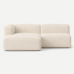 Moved XL Open Side 2 Seater Corner Sofa