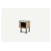 Mila Bedside Table Left Sandy Oak
