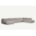 Cosy XL U Shaped Chaise Sofa