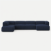 Moved XL U Shaped Sofa with Side Chaise