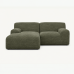Quintin Slim 2 Seater Corner Sofa