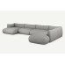 Cosy XL U Shaped Chaise Sofa