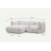 Cosy 2 Seater Corner Sofa