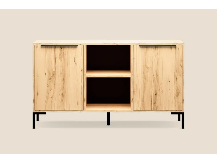 Horizon Sideboard Cupboard and Open Shelves Small
