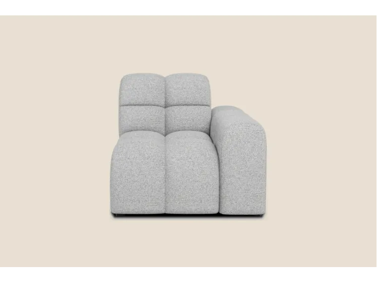 Cloudy Module Slim End Seat