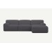Quintin Slim 3 Seater Corner Sofa