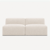 Moved XL Armless 2 Seater Sofa