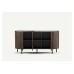 Mila Sideboard Three Doors Baroque Oak
