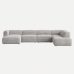 Moved XL U Shaped Sofa with Side Chaise