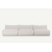 Cosy XL Armless 3 Seater Sofa