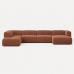 Moved XL U Shaped Sofa with Side Chaise