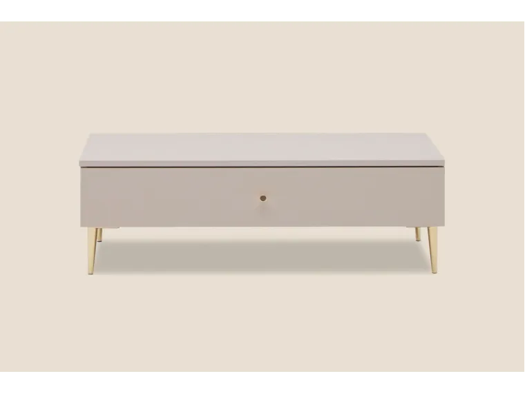 Maya Coffee Table Drawers Cashmere