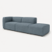 Moved 2 Seater Side Chaise Sofa