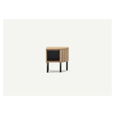 Mila Bedside Table Right Sandy Oak