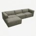 Moved 3 Seater Corner Sofa
