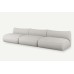 Cosy XL Armless 3 Seater Sofa