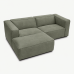 Moved 2 Seater Corner Sofa